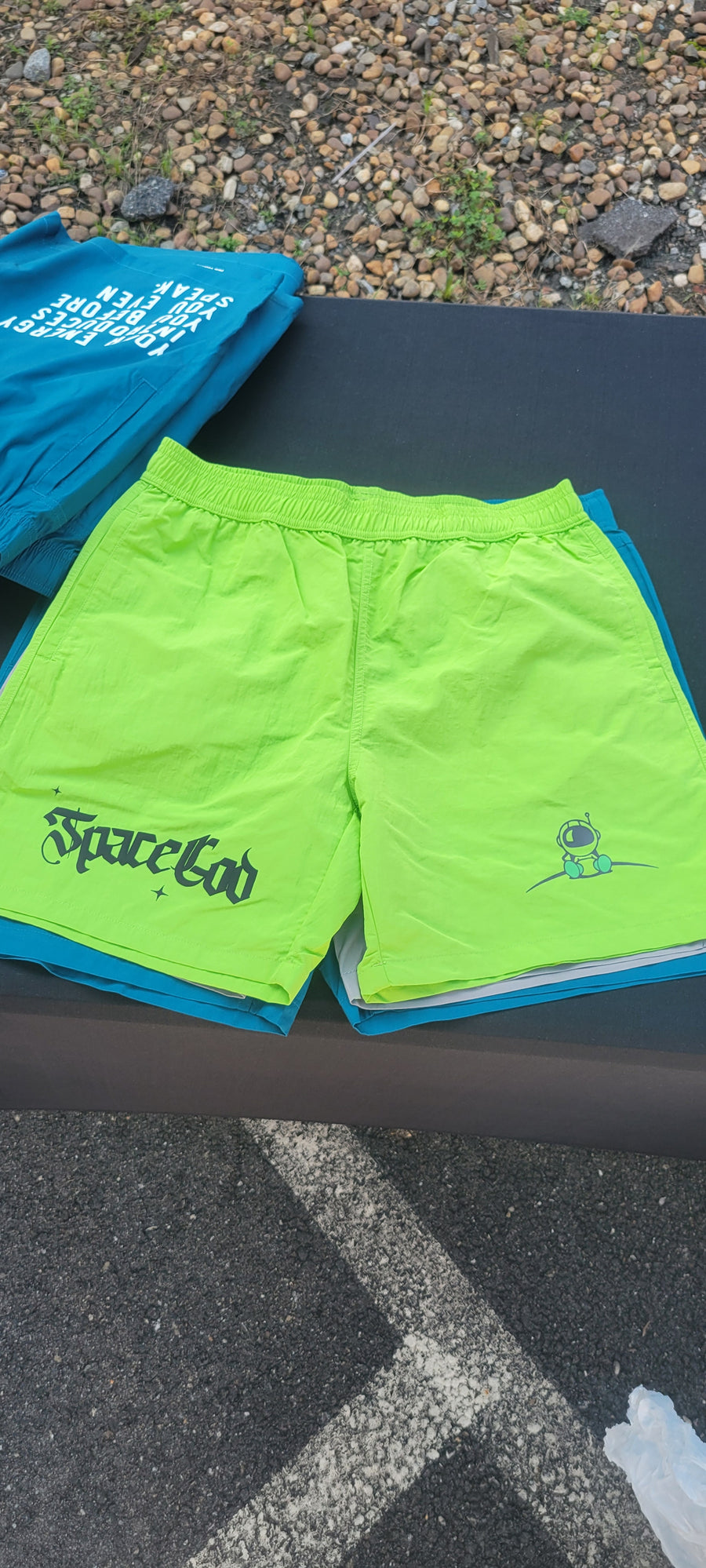 "SpaceGod" Beach Shorts