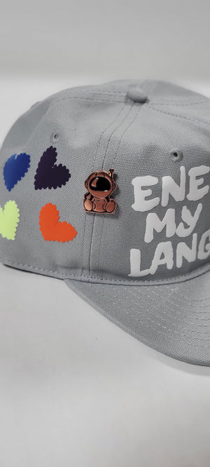 "First Language" Canvas Hat